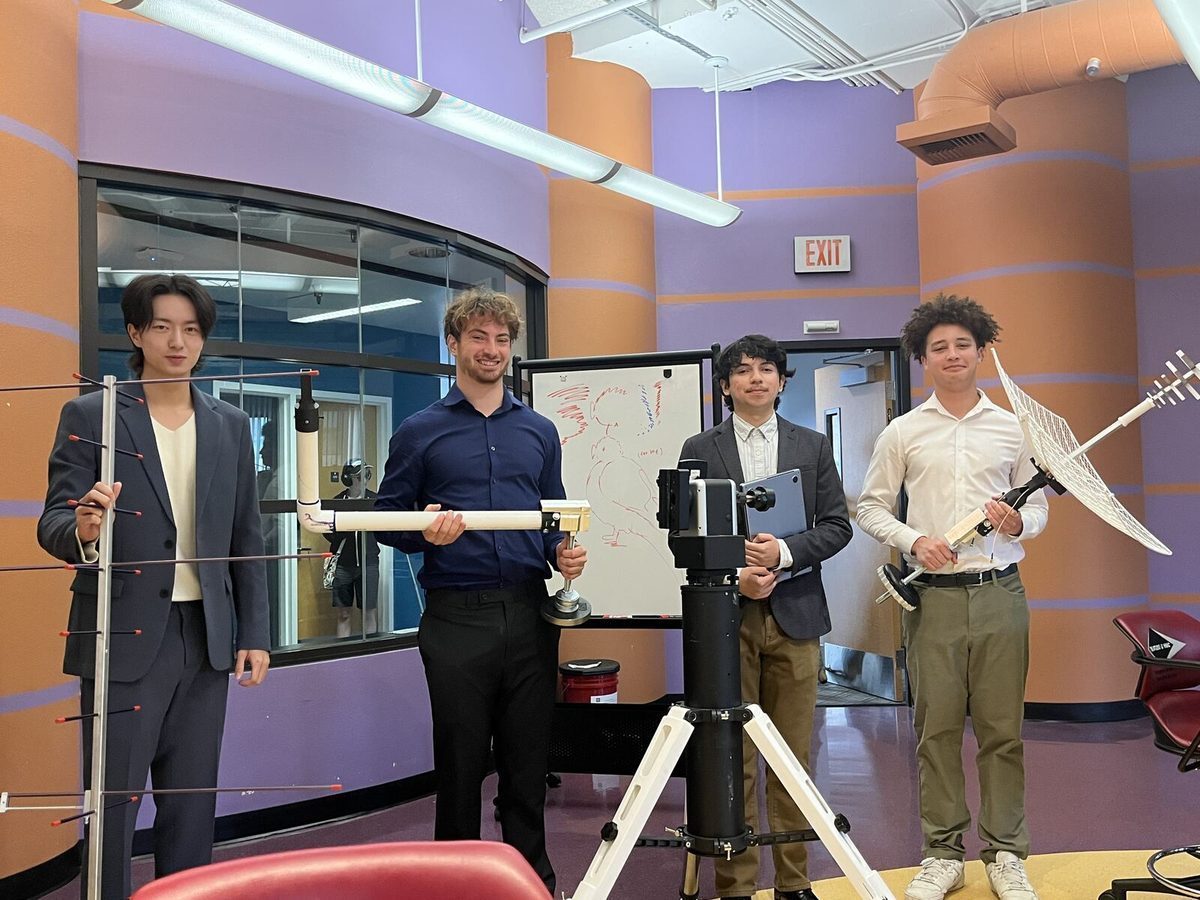 Delivered system assembled on the telescope mount.