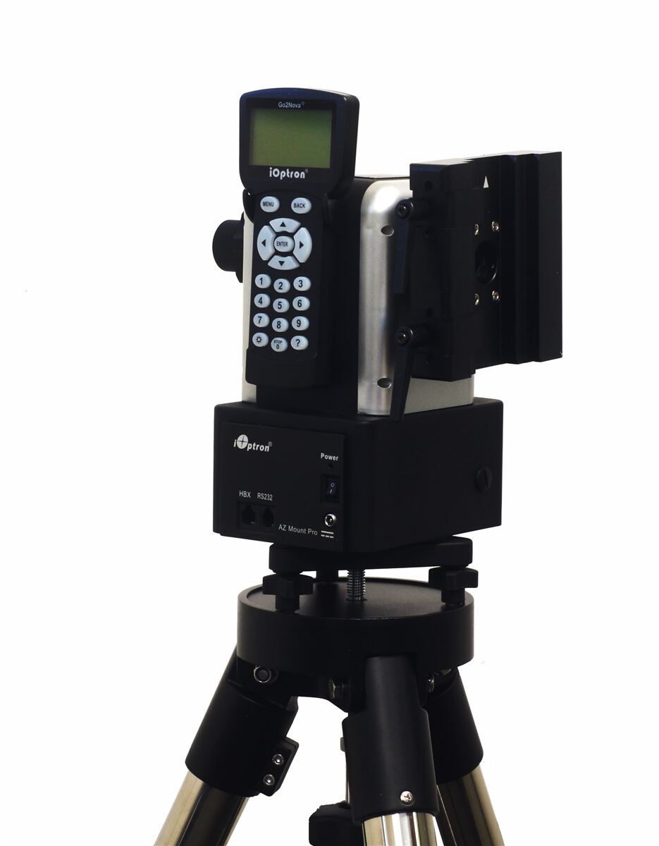 iOptron AZ Mount Pro motorized telescope mount.